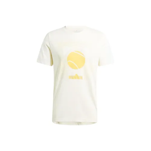 Adidas T-Shirt Мужской Айвори Белый