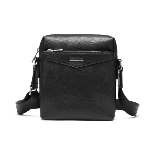 SEPTWOLVES Сумка через плечо из синтетической кожи QPL Стандартная Унисекс Черная