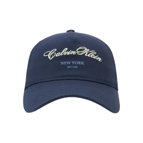Calvin Klein Хлопок Бейсболки Унисекс Темно-синий
