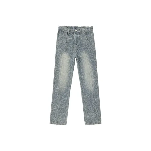 The Simpsons Винтажные синие унисекс джинсы