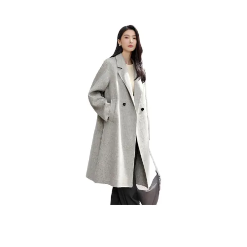 IHIMI Ледниковый серый Женское пальто