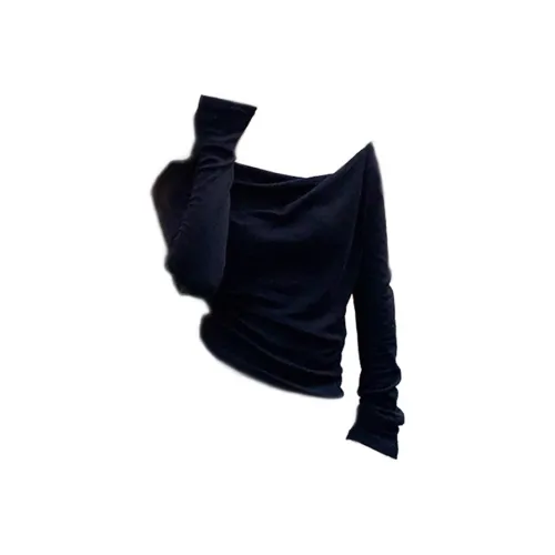 Puppytown Черные Женские T-рубашки