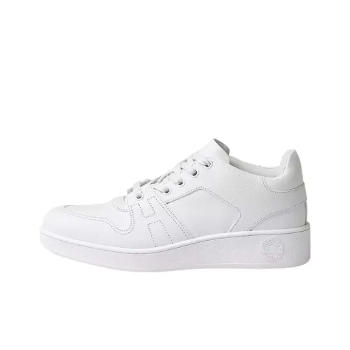 HERMES Низкий Топ Стильный Скейтбординг Женские Белые