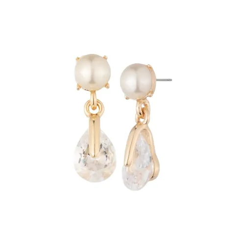 Серьги Givenchy с искусственным жемчугом унисекс золото