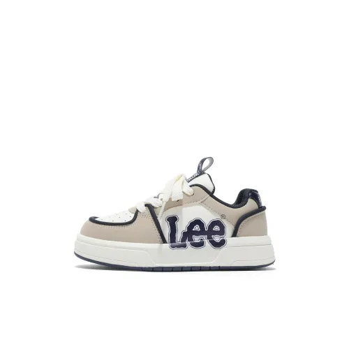 Lee Anti KICK устойчивые к истиранию и дышащие низкие кроссовки для скейтбординга коричневые темно-синие детские