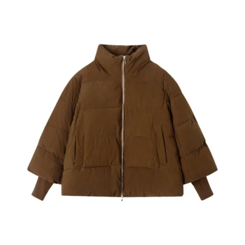 JOSR Коричневый Женский Пуховик