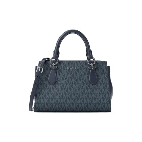 MICHAEL KORS Marilyn Покрытый холст Сумка Маленькая Женская Синяя