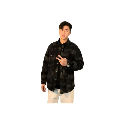 TONYBEAR Отложной воротник Карман Куртка Мужская