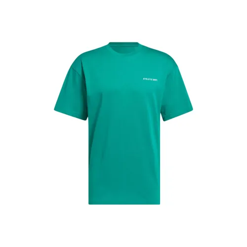 Adidas T-Shirt Мужская Слава Зеленый Белый