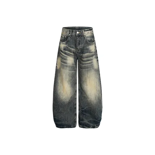 STRUCKCOOL Синий Мужской Джинсы