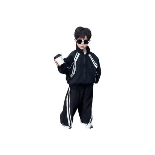Yunpo Спортивный повседневный костюм двух частей набор для детей в возрасте 3-7 лет