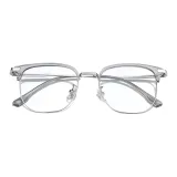 Прозрачно-серый, серебристый