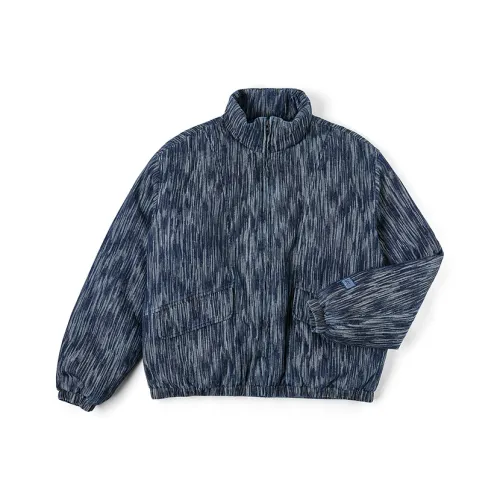 Lee Темно-синий Мужской Пуховик