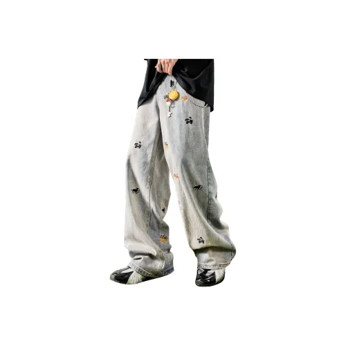 Nuthink Унисекс Джинсы