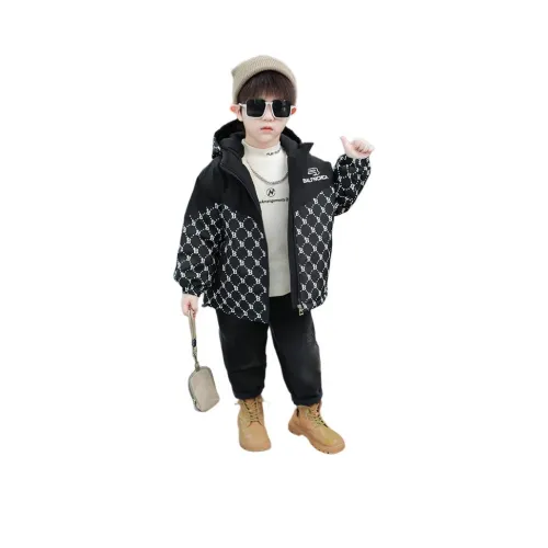 ЮЙЧЖАОЛИНЬ Хлопковый пуховик для детей 3-7 лет