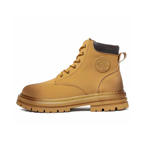 MIIOW Martin Boots Gold Unisex