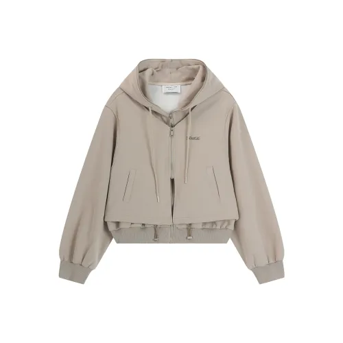 OISIS Абрикосовый серый Женские куртки