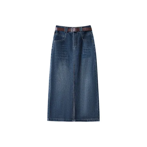 AISHANGTING Прямой крой Юбка Женская