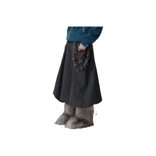 NOTHOMME Monterest Shun Time Wilderness Повседневный Длинный Юбка Женские