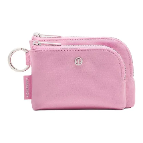 lululemon Нейлон Картхолдер Стандартный Женский Розовый Кремовый