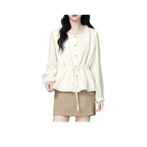 GOSO Абрикос Женские Рубашки