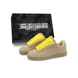 Кофейный (Желтые шнурки)