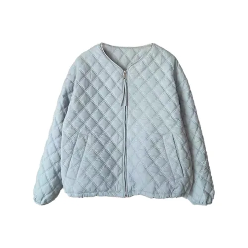 AFGGD Синий Женские пуховики