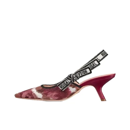 DIOR J'Adior Узкий каблук Высокие каблуки 6,5 см Женские Красный