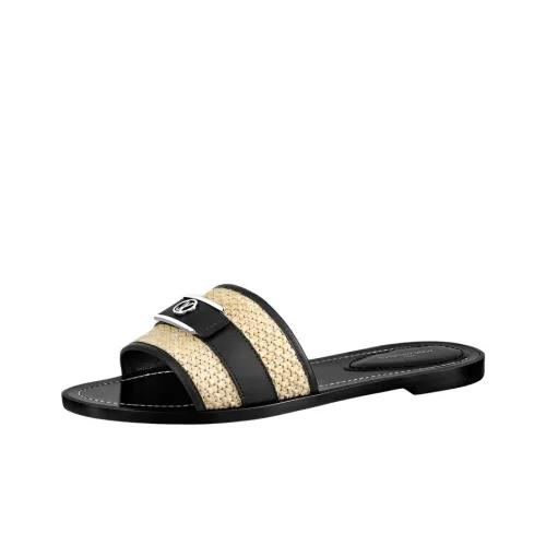 LOUIS VUITTON Lock It Стильные Сандалии Женские Черные