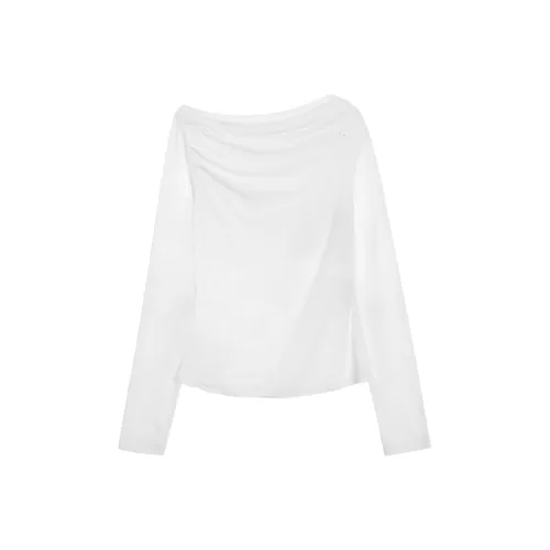 TREEMINGBIRD Белый Женские T-рубашки