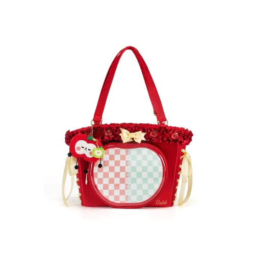 THE JUNCO Satin It-Bag Женская Бордовый