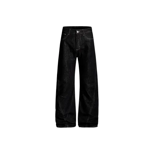 GBXM Черный Унисекс Джинсы