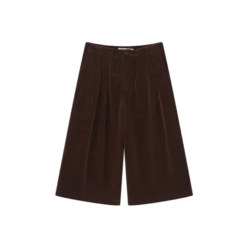 Ouyang Повседневные MID Длина Брюки Женские