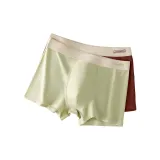 Горчичный зеленый + Коричневый красный