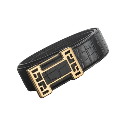 MH Ремни из коровьей кожи мужской 3,8 см