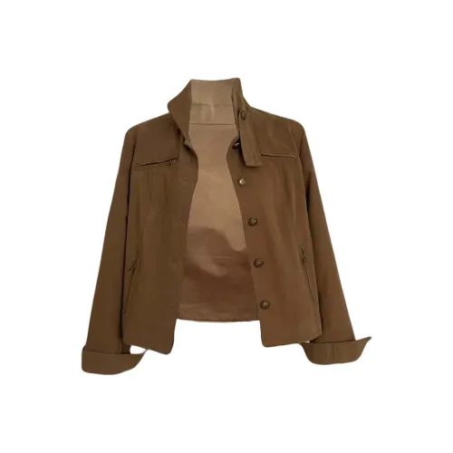 GRAYISMOON Коричневый Женский Куртки