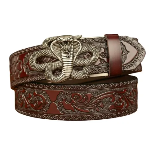 Devanro Ремни из коровьей кожи Мужской 3,5 см