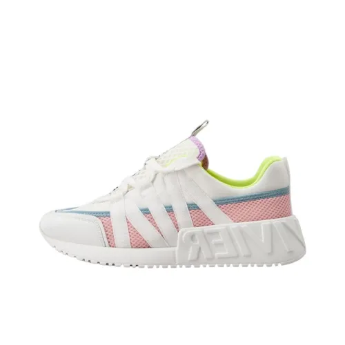 Roger Vivier VIV' Go Low Топ Спортивная повседневная обувь Женская Белая