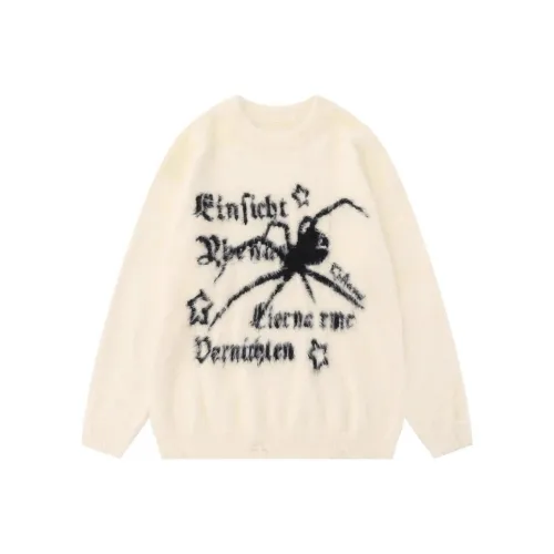 BVODE Белый Паук Позиционирование Стиль Женские Трикотаж