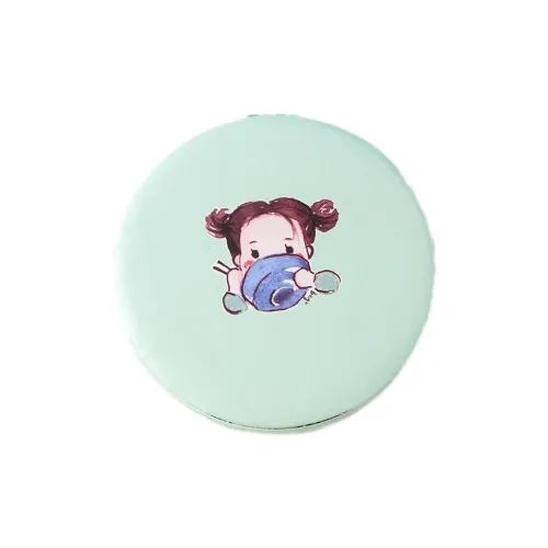 CEO Круглый Зеркало для макияжа Портативный Студенческий Карман С откидной крышкой Красота Макияж And Принцесса Зеркальце Складной Зеркальце