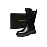 Черный [Высота Увеличение Флисовая Подкладка]