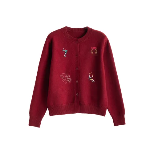 Tonlion Темно-красный Женский Трикотаж