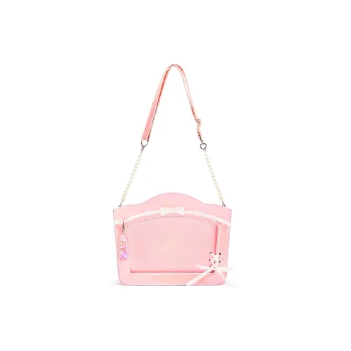 THE JUNCO ПУ (полиуретан) Ит-Сумка Стандартная Женская Розовая