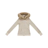 Абрикос (Тонкий, форма, меховой воротник)