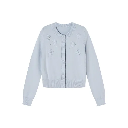 XIANGYING Морской синий Женские свитера