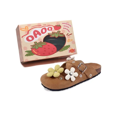 OAOQ Лента Вышивка Обувь Birkenstock Женские