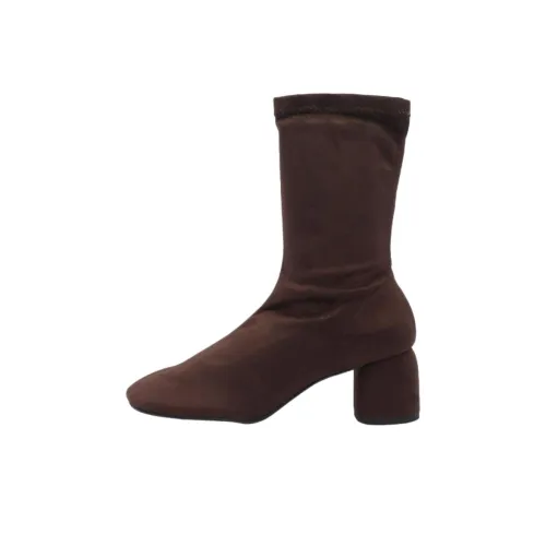 ANGEL ALARCON AETAN Ботильоны 6,5 см Женские Коричневый