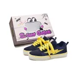 Синий/Желтый Lightning, с флисовой подкладкой (Желтые шнурки)