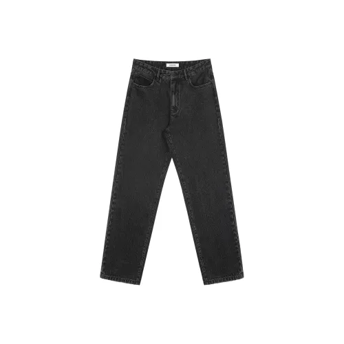 SISONPLAY Выстиранные Черные Мужские Джинсы