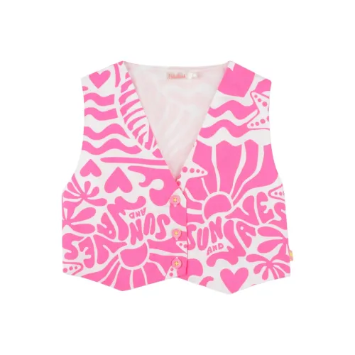 Billieblush Розовые Детские Жилеты